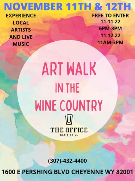 Come support local artists at our second annual Art Walk in the Wine Country! A two-day display of local talent!
