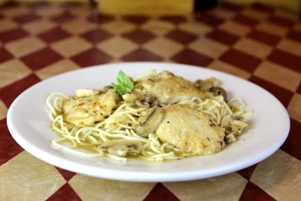 pasta with lemon chicken
