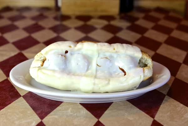 another mozzarella meatball sub