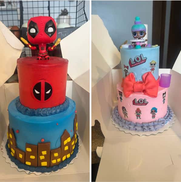Birthday cakes