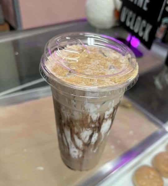 Iced S'mores Latte