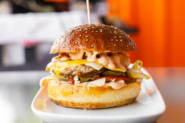 Backyard Burger Station