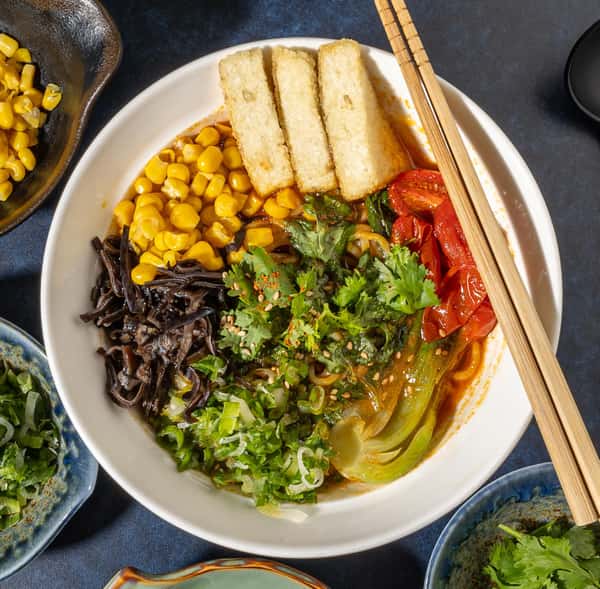 Spicy Miso Butter Ramen (Vegetarian)
