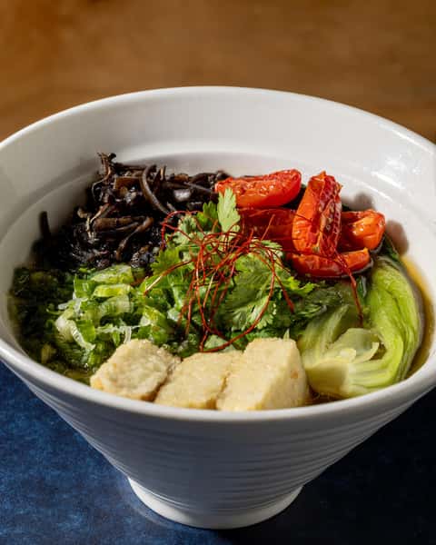 Tappu Tappu Shoyu Ramen (Vegan, GF Available)