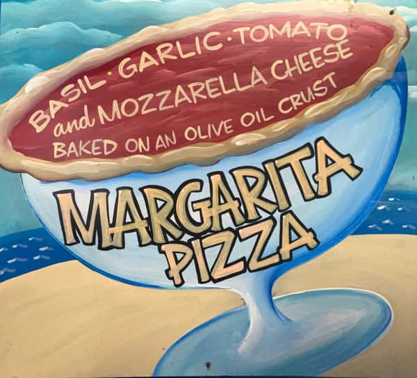 Margarita Pizza Rolled Edge Crust - NY Style | Small 10"