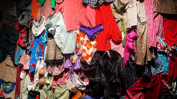 Wall of Laundry