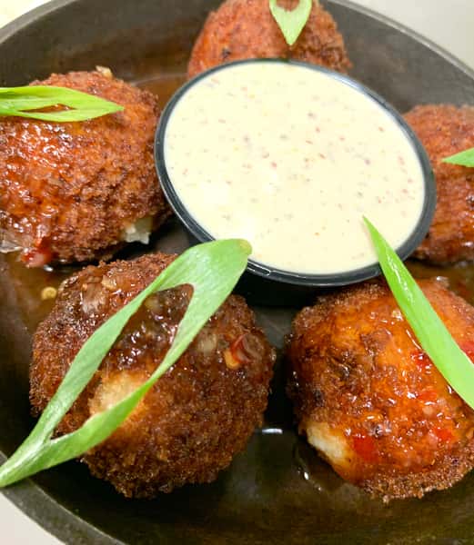 Bacon Cheese Grit Puppies