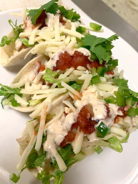 3 Soft Tacos
