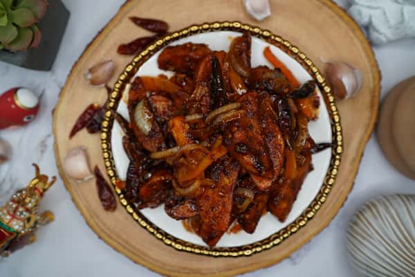 Spicy thai style potato wedges