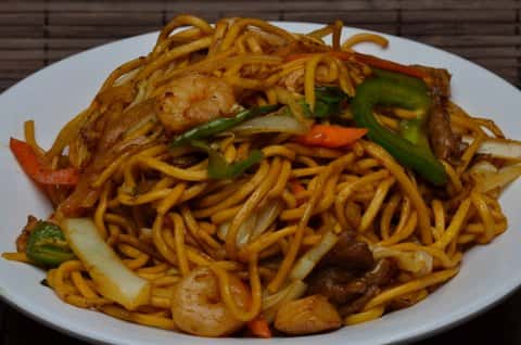 shrimp hakka chowmein