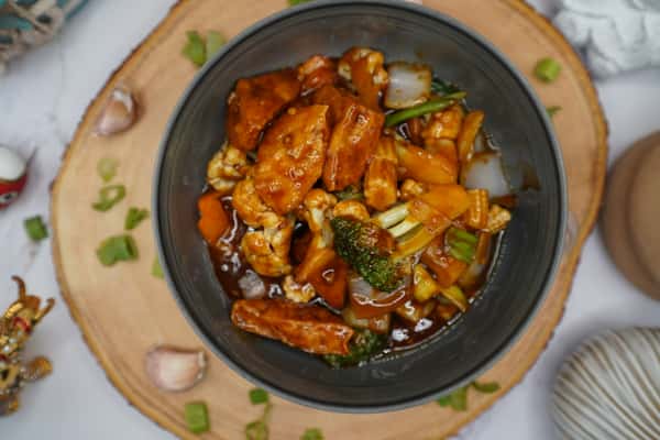 Mix vegetable with tofu