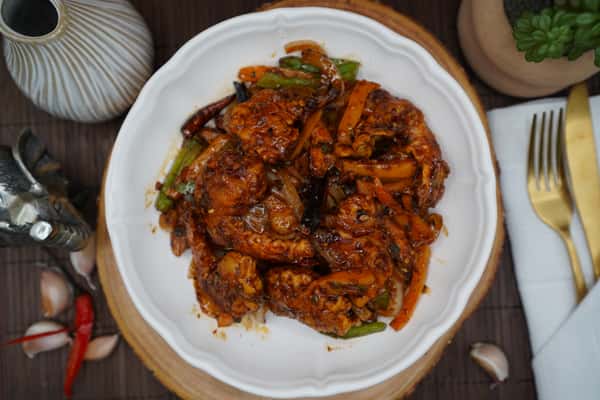 Thai chili Tiger prawn