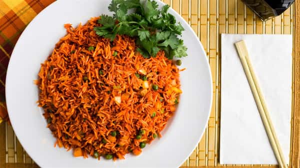 Vegetable szechuan fried rice