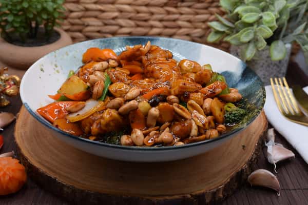 Kung Pao Tiger Prawns