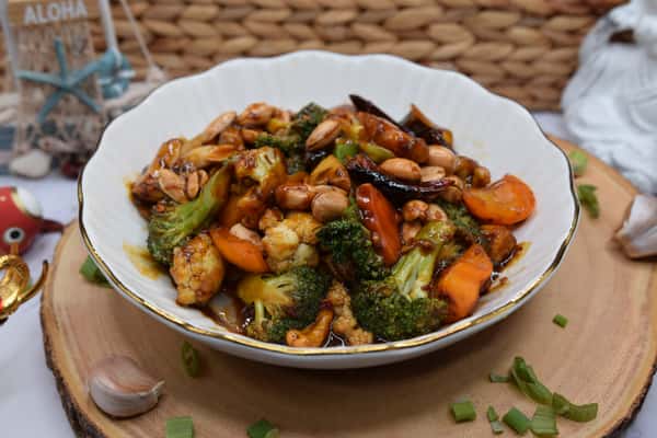 Kung pao mixed vegetable