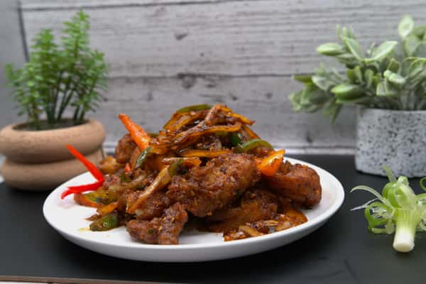 chilli fish dry