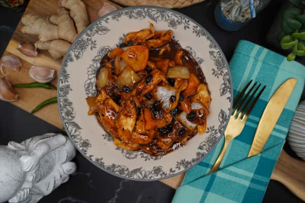 Black bean chicken
