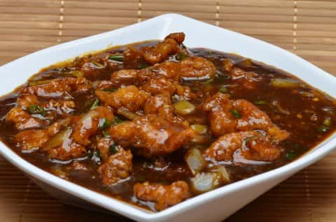 Manchurian Chicken Gravy
