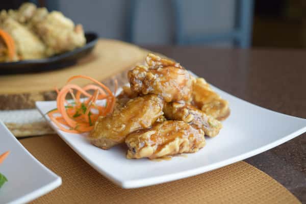 honey garlic wings