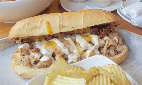 Chicken Bacon Ranch Grinder