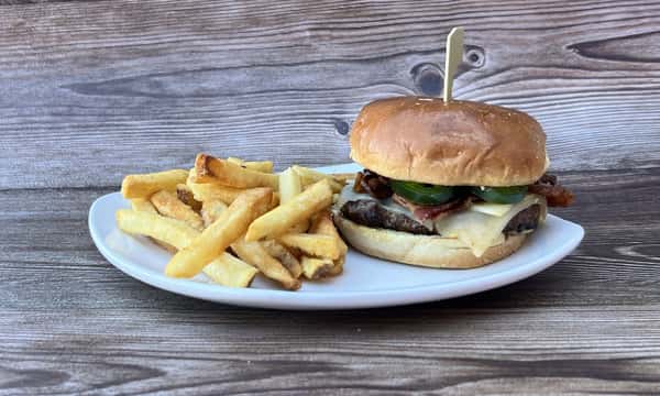 Spicy Bacon Ranch Burger [BW]