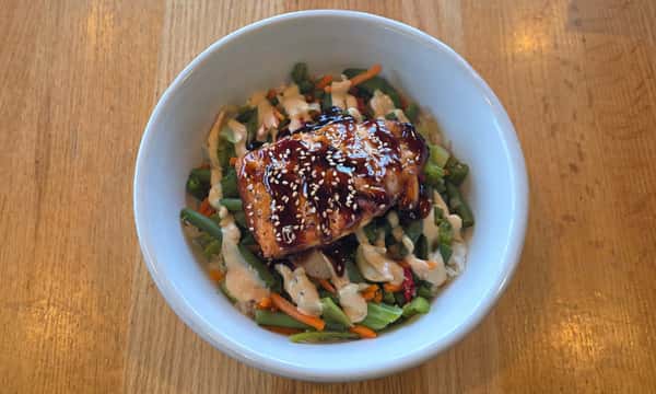 Salmon Teriyaki Bowl