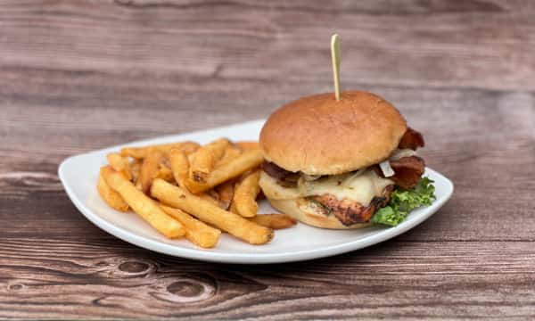 Maple Bourbon Chicken Sandwich