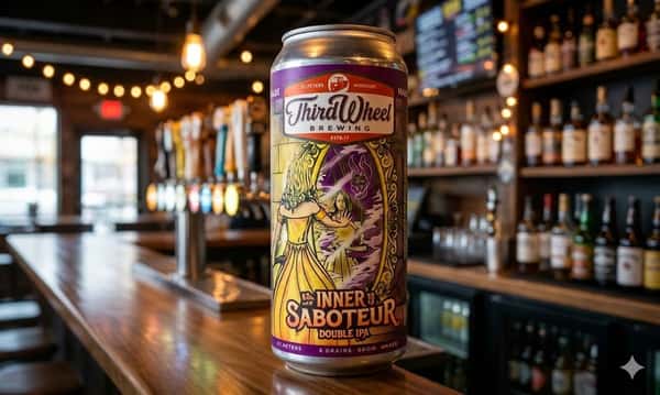 Inner Saboteur Double IPA- 8.5% ABV