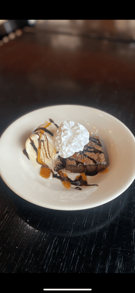 Brownie & Ice Cream Dessert