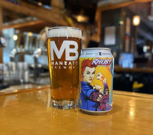 Mankato Brewery Rhuby Rhubarb Sour
