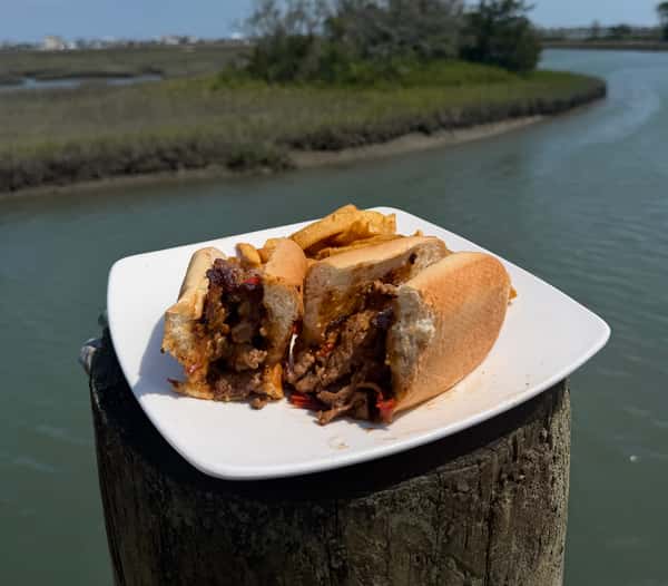 Shaved Wagyu RIbeye Cheesesteak