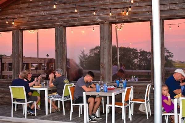 Patio seating