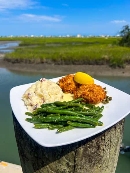 Crab-cake Dinner