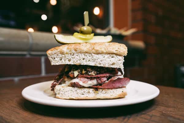 Delicious muffaletta