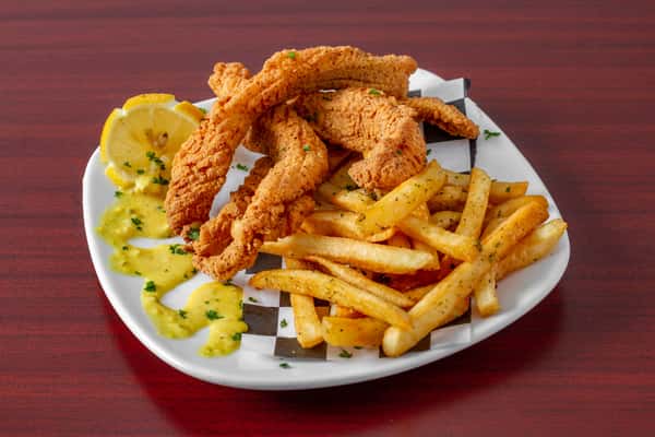 Catfish Fritters & Fries