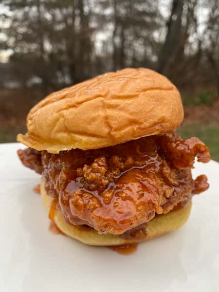 Chasers' Fried Chicken Sandwich