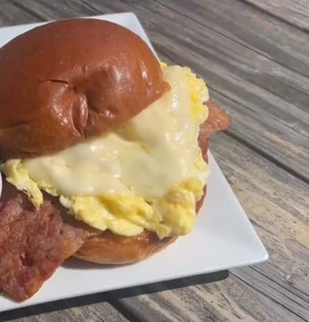 Turkey Bacon, Egg & Cheese