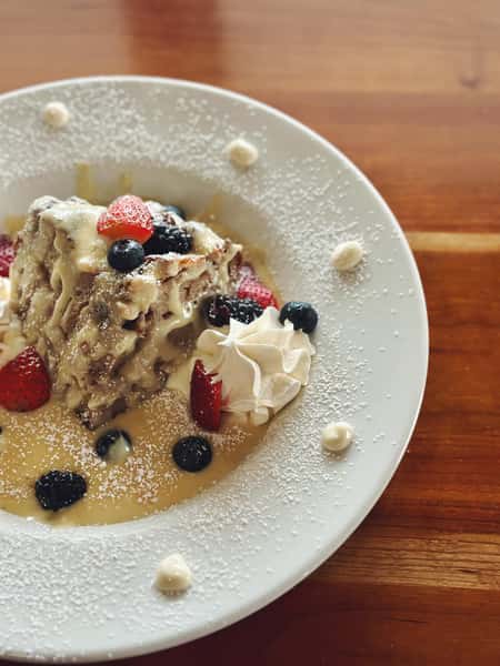 Lemon Berry Bread Pudding