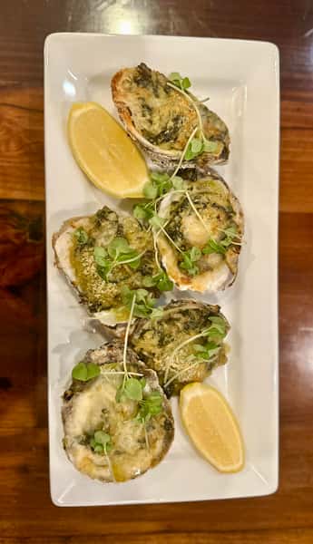 Oysters Rockefeller