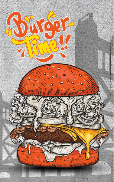 Burger Time Graphics