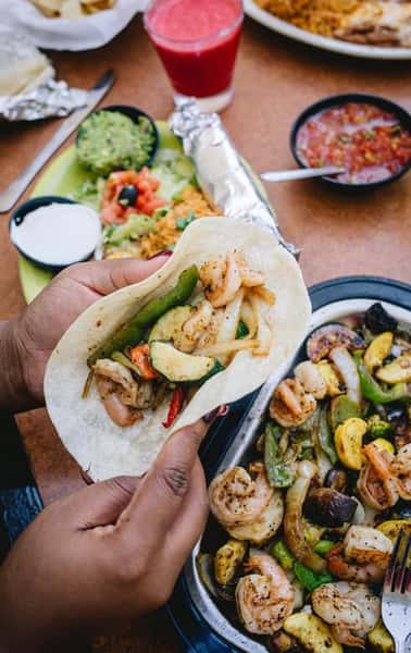 Shrimp Fajitas
