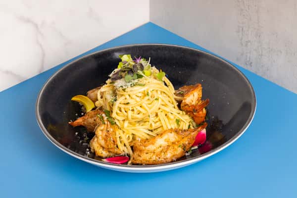 Herbs & Butter Cajun Shrimp linguini