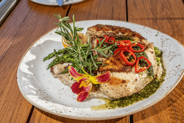 Chicken Under a Brick