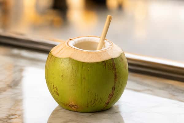 Chilled Fresh Organic Coconut Water