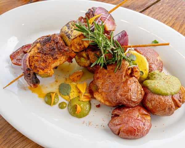 CKG Moroccan Salmon Skewers