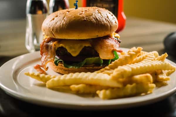 PB&J Bacon CheeseBurger