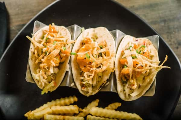 Bang Bang Shrimp Tacos