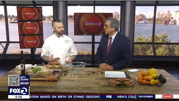 Chef Francis Hogan on KTVU