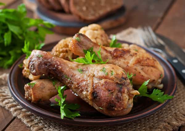 Herb-Rubbed Drumsticks
