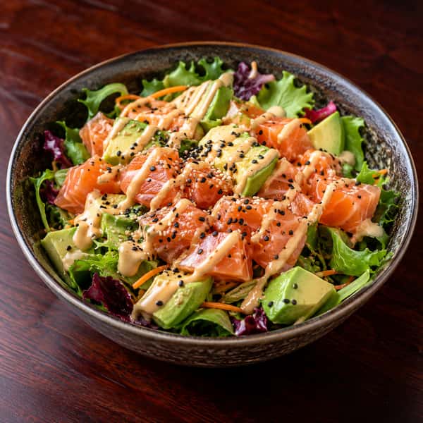Avocado Salad (Plain avocado, add tuna or salmon)
